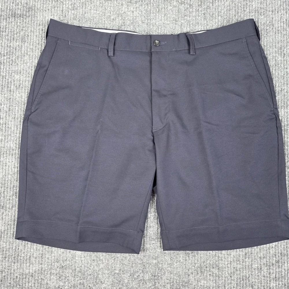 Polo Ralph Lauren Mens Performance Golf Shorts Navy Blue‎ Size 38 Flat Front